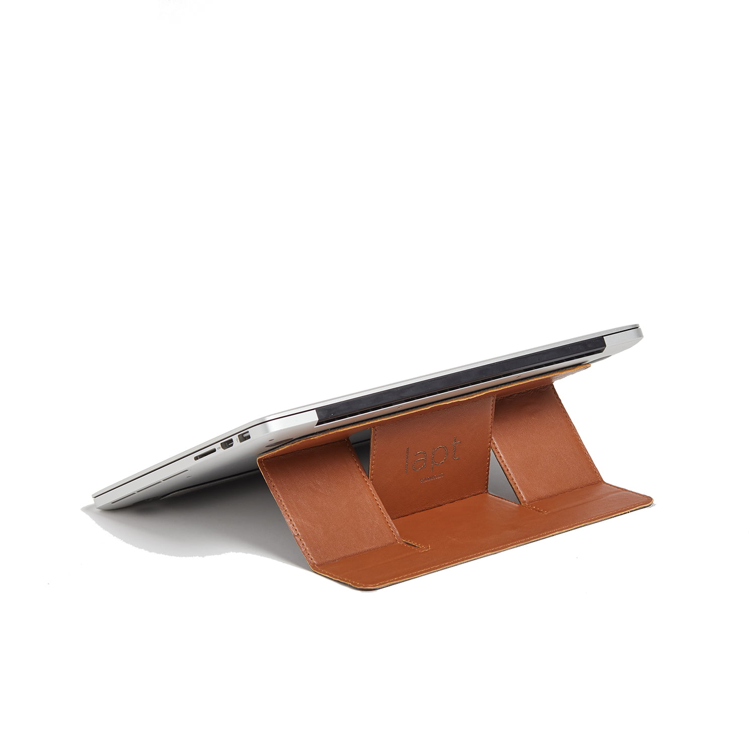 LAPT - Deri Laptop Standı ; Muhteşem, İnce, Hafif ve Şık Yeni Nesil Katlanabilir Laptop Standı